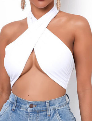 Come My Way Wrap Top- Ivory