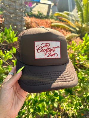 Cocktail Club Brown Classic Hat