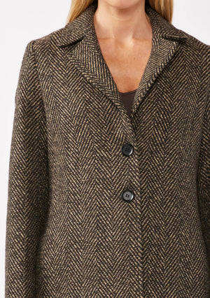 Chevron Coat