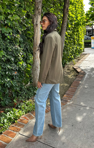 High Profile Blazer- Military Green