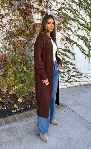 Autumn Duster Cardigan