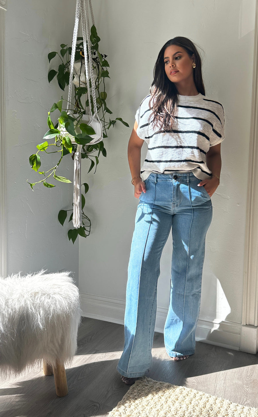 Into You Denim Trouser