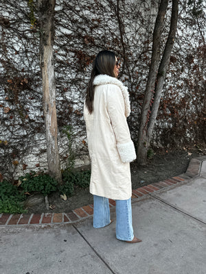 Bella Faux Fur Trench