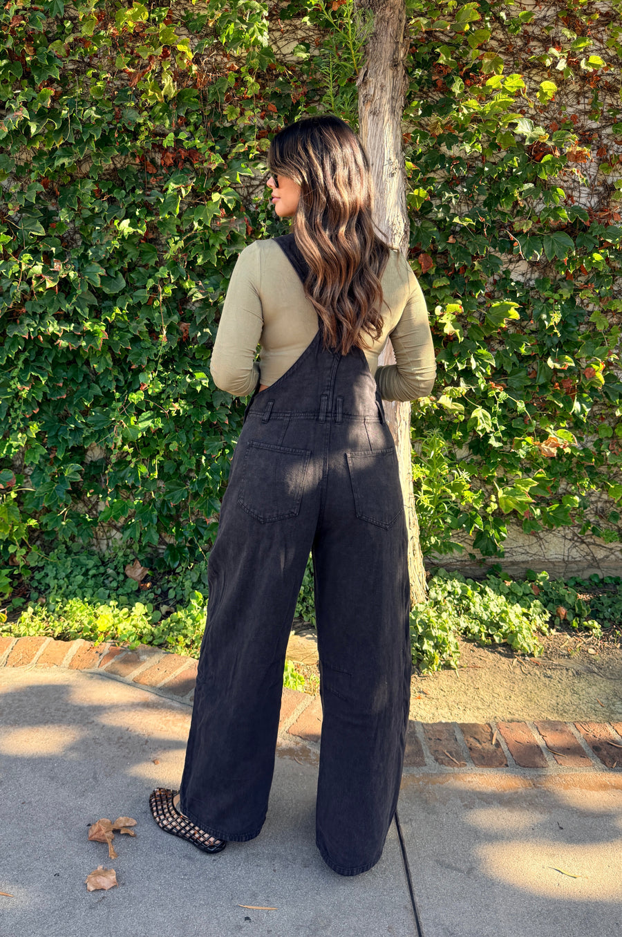 Vintage Washed Black Overalls (PRE-ORDER)