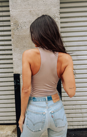 Essential Tank- Taupe