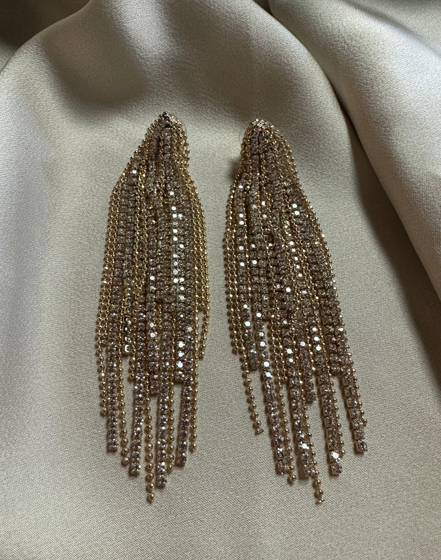 Drop Rhinestone Earring