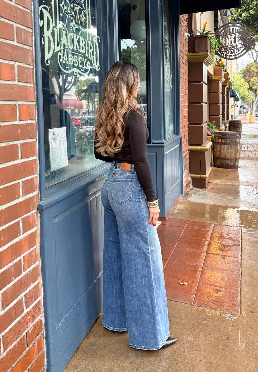 The Kennedy Wide Leg Denim