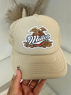 Miller Logo Tan Classic Hat