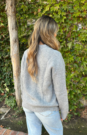 Cozy Edit Cardigan- H. Grey