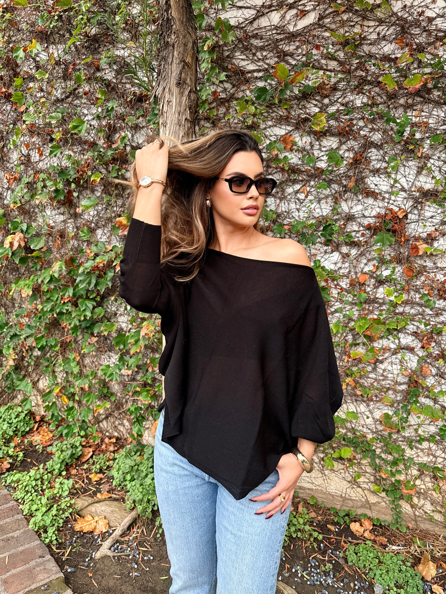 The Maison Knit-Black