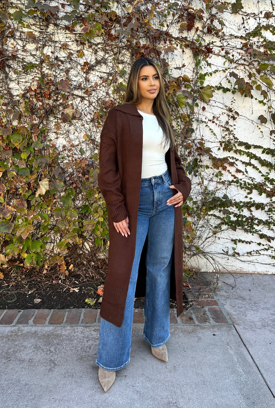 Autumn Duster Cardigan