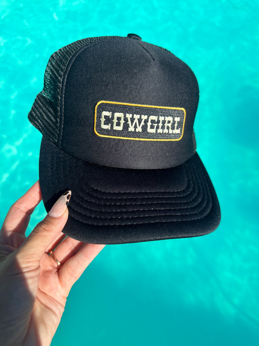 Cowgirl on Black Classic Hat