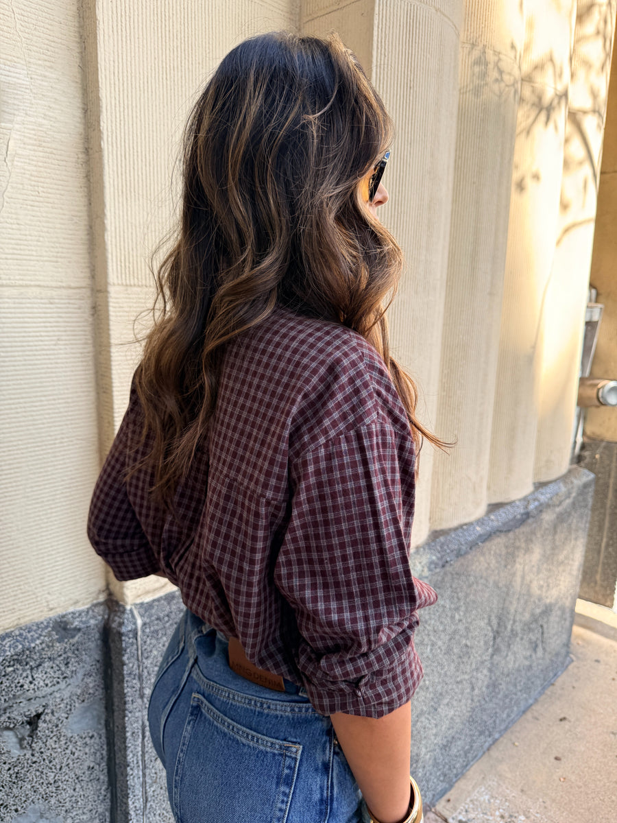 The Boyfriend Plaid Shirt