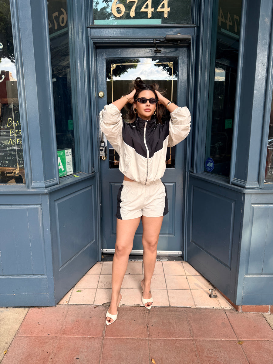 The Sport Luxe Set- Navy/Mist