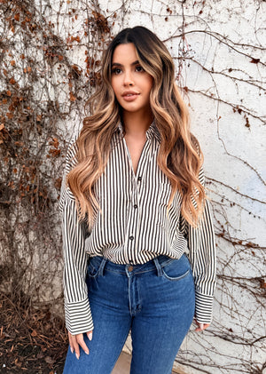 The Downtown Stripe Button Down