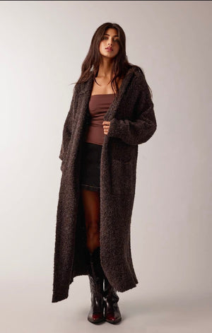 Sister Duster Cardigan - Brown