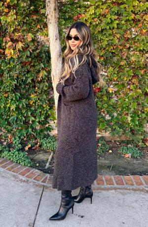Sister Duster Cardigan - Brown