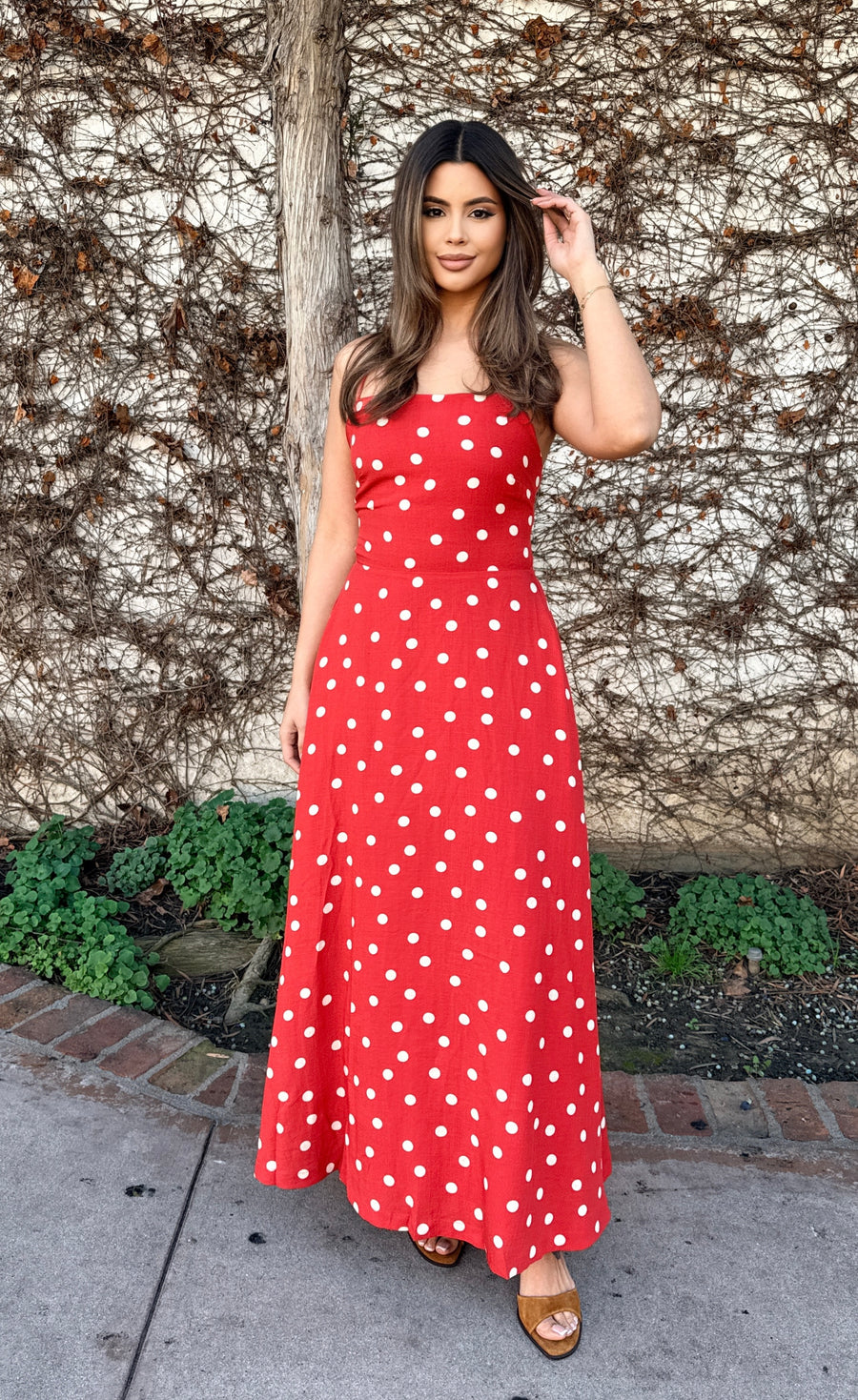 Amore Polka Dot Dress
