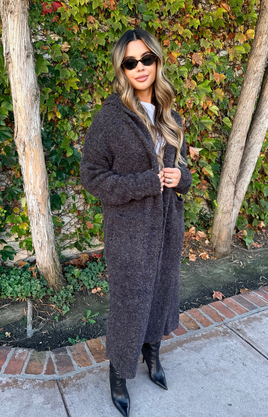 Sister Duster Cardigan - Brown