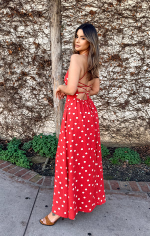 Amore Polka Dot Dress