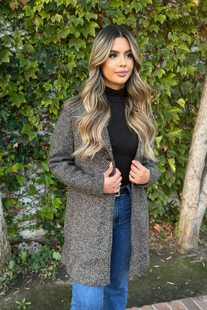 Chevron Coat