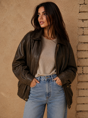 The Maverick Jacket- Espresso