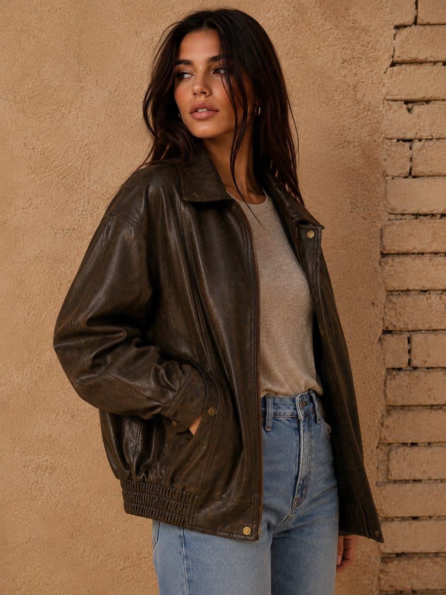 The Maverick Jacket- Espresso