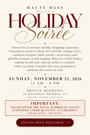 HOLIDAY SOIRÉE