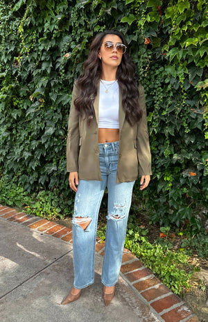 High Profile Blazer- Military Green