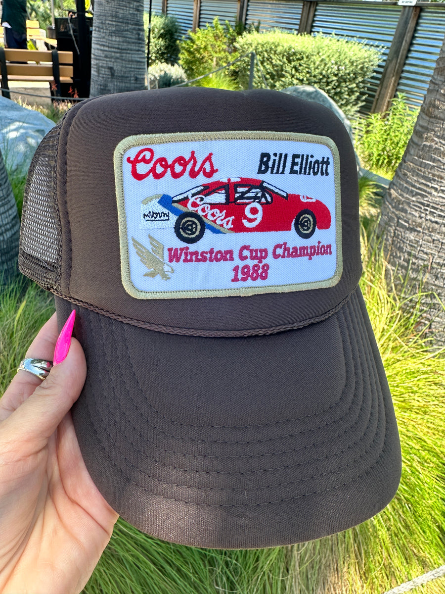Vintage Coors Winston Cup Brown Classic Hat