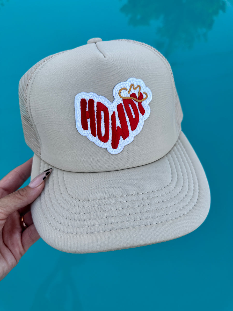 Howdy Patch Tan Classic Hat
