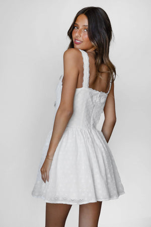 Sweet Thing Eyelet Mini Dress