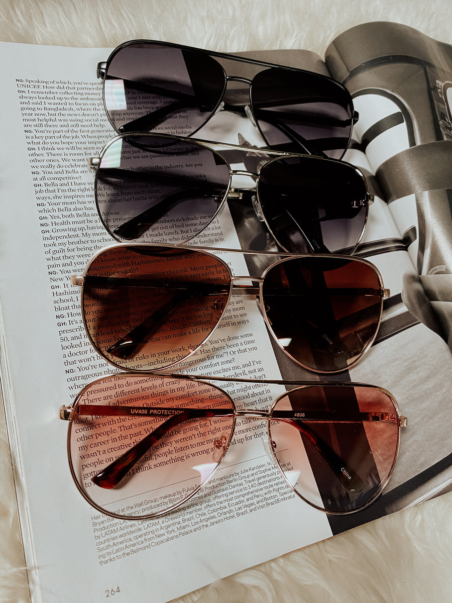 Cosmopolitan Aviator Sunnies