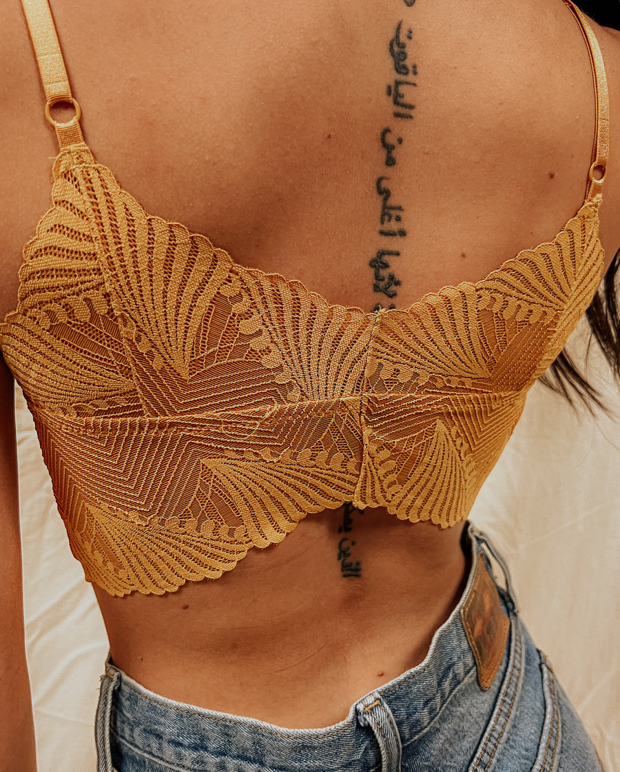 Weekender Bralette- Mustard