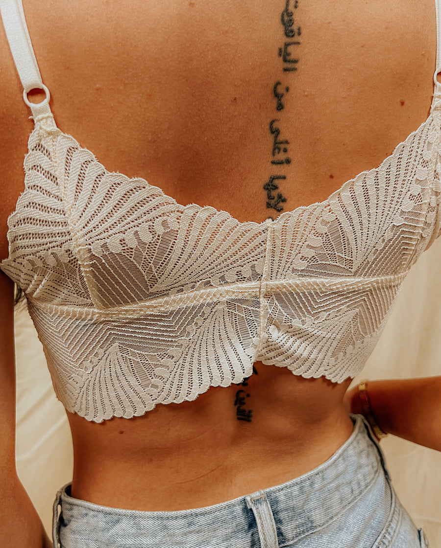 Weekender Bralette- Ivory